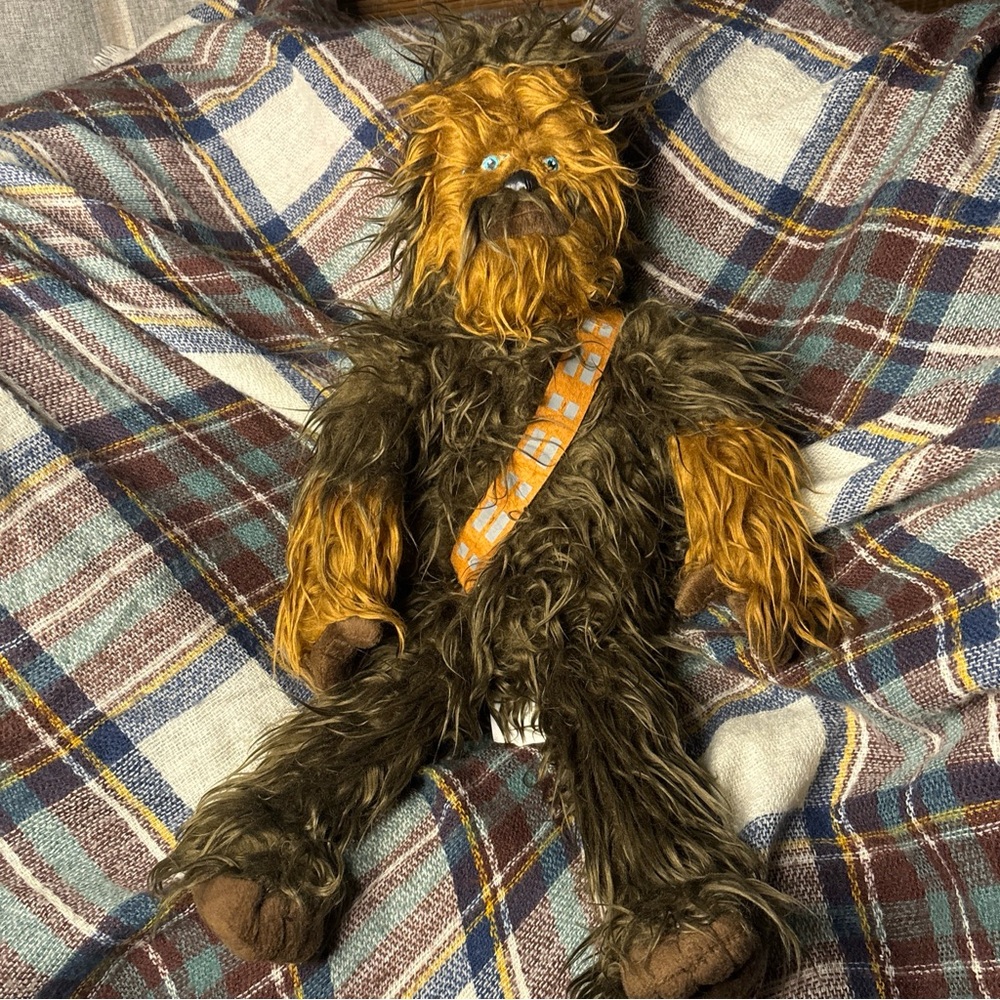 Star Wars Chewbacca Stuffed Animal - Brown and Orange